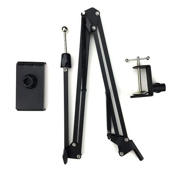 Overhead Tripod Articulating Arm Phone Holder
